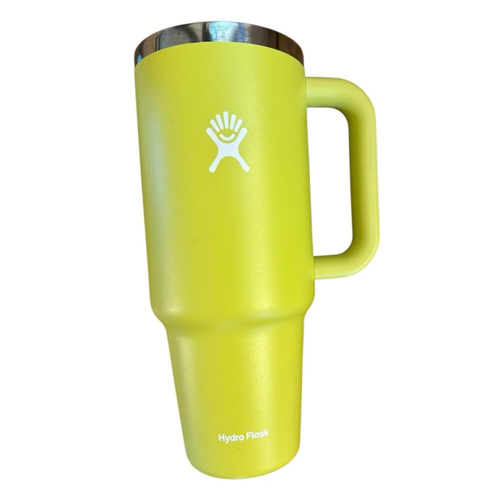 Hydro Flask Hydroflask 40oz All Around Travel Straw Tumbler Yellow NO LID STRAW